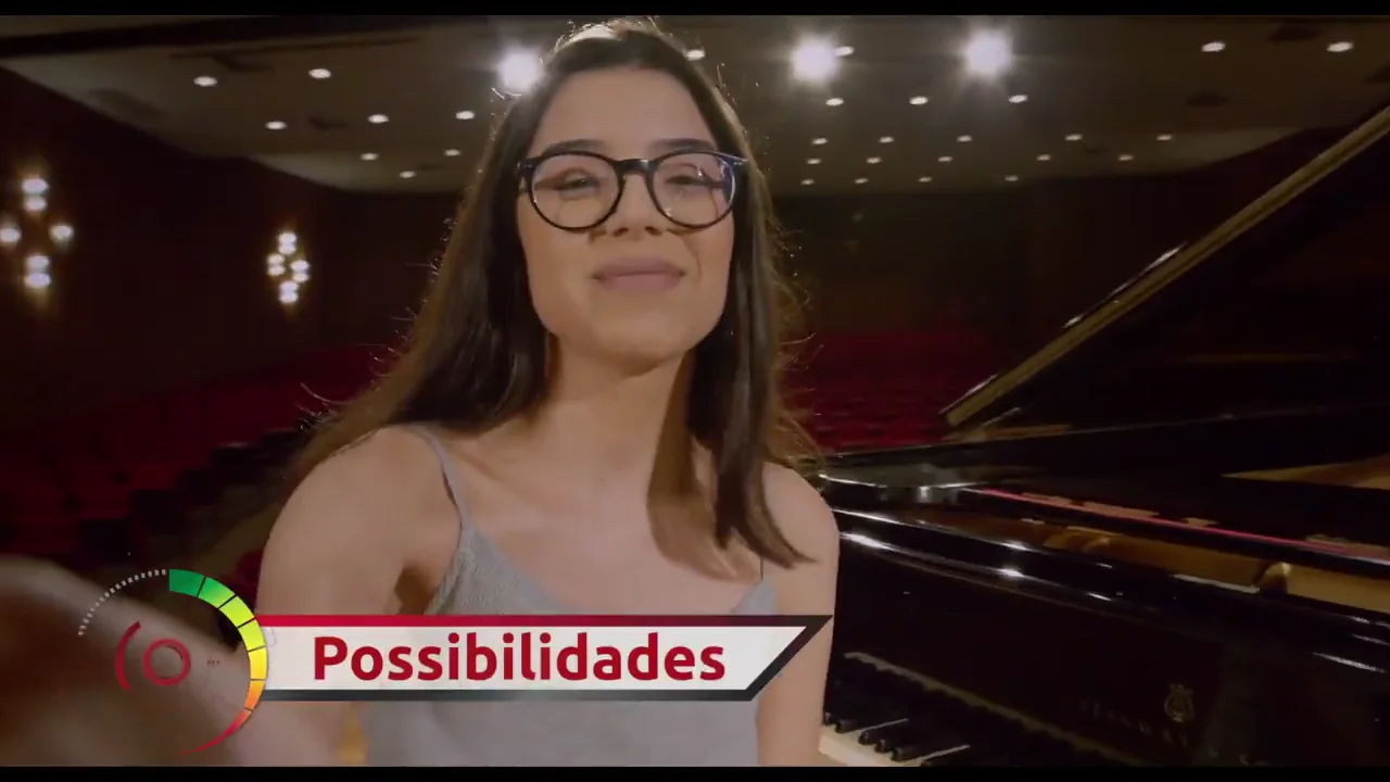 Gravação em estúdio de televisão